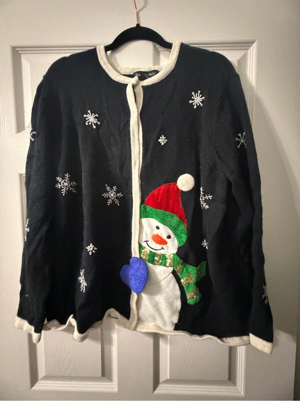 Holiday Snowman Sweater